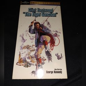 5/$10 - 10/$20 The Eiger Sanction 1975 Preowned VHS Clint Eastwood
